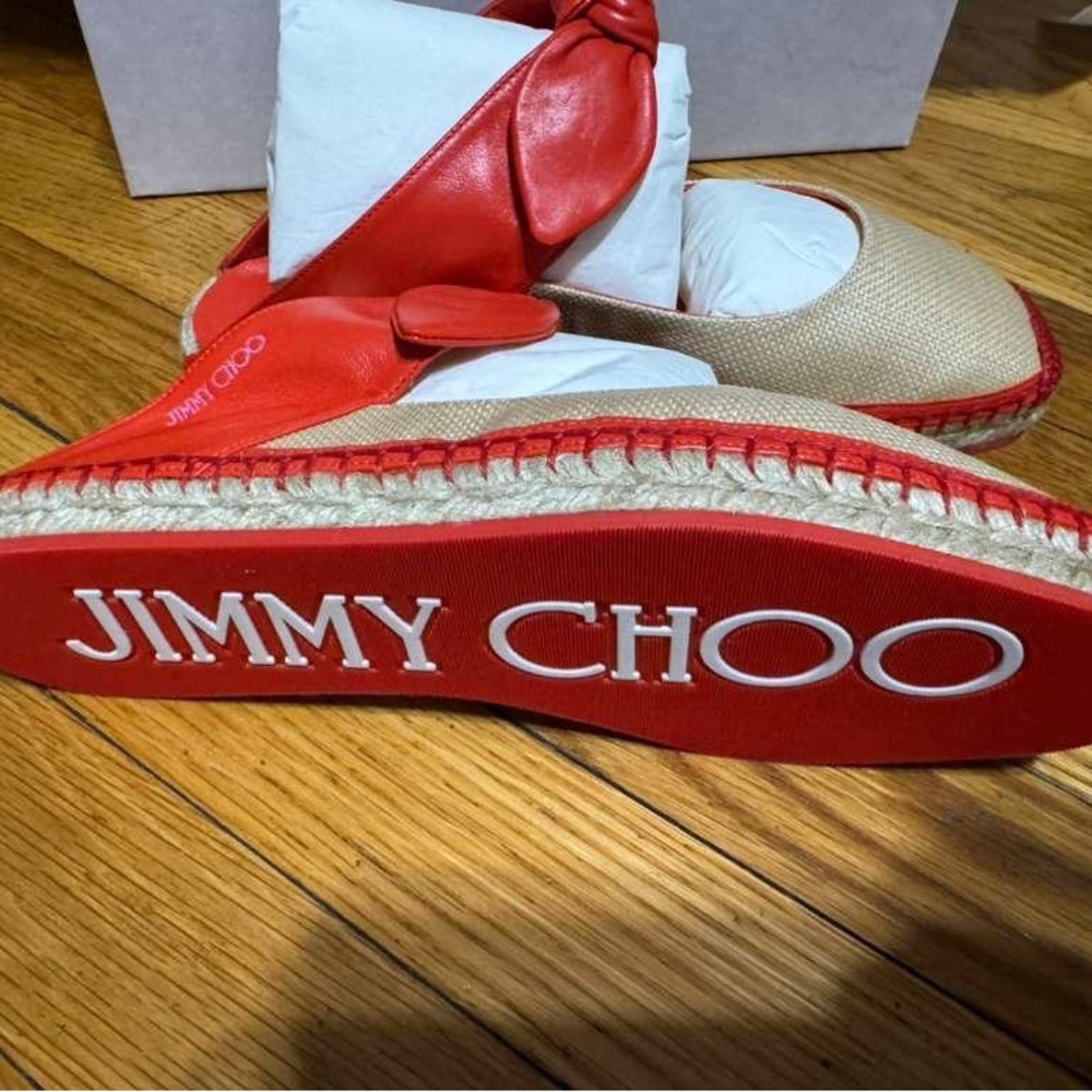 Jimmy Choo Reka Flat SIZE 37 Brand new in box never worn